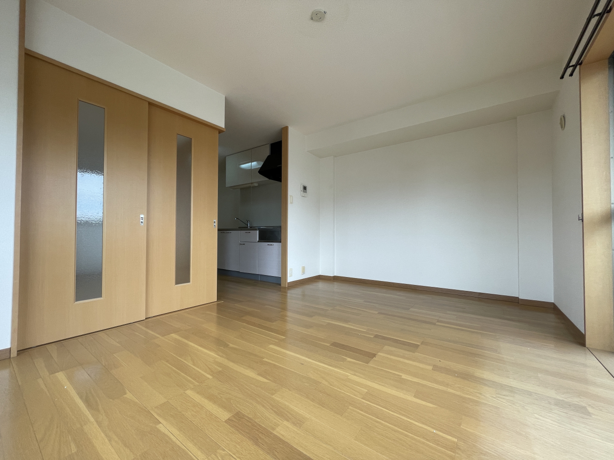 L字型リビングです