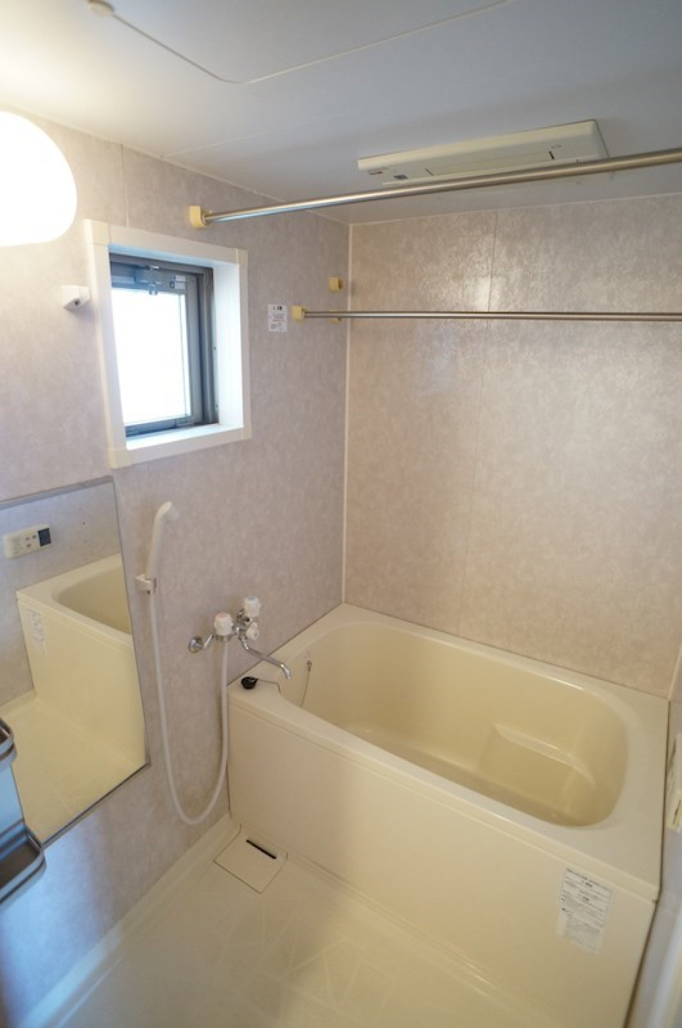 物干し付きで雨の日も安心◎