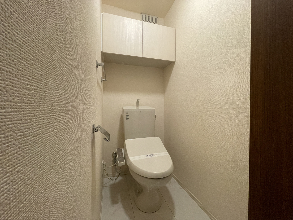 トイレも清潔感たっぷり