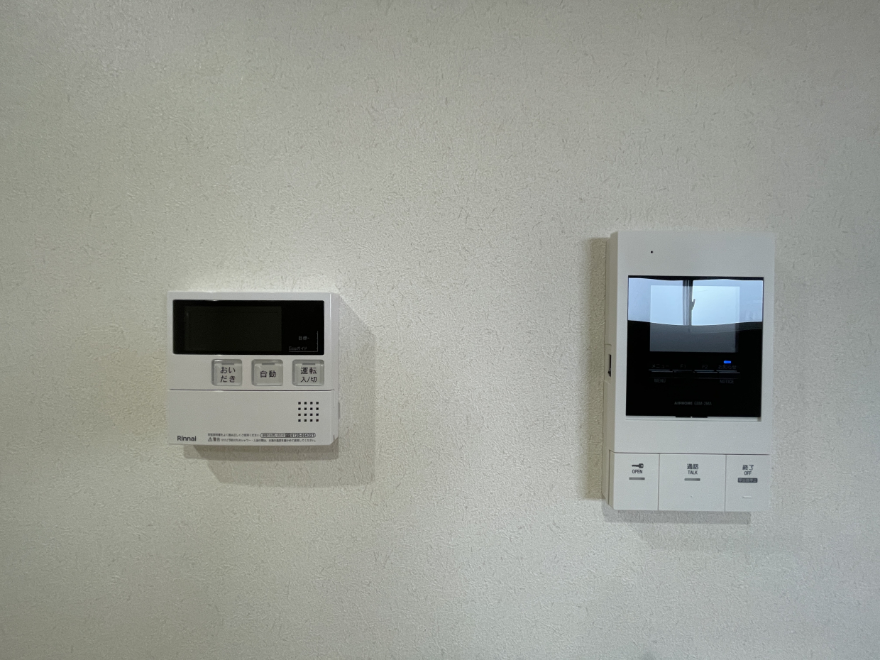 TVインターホン付きで安心です