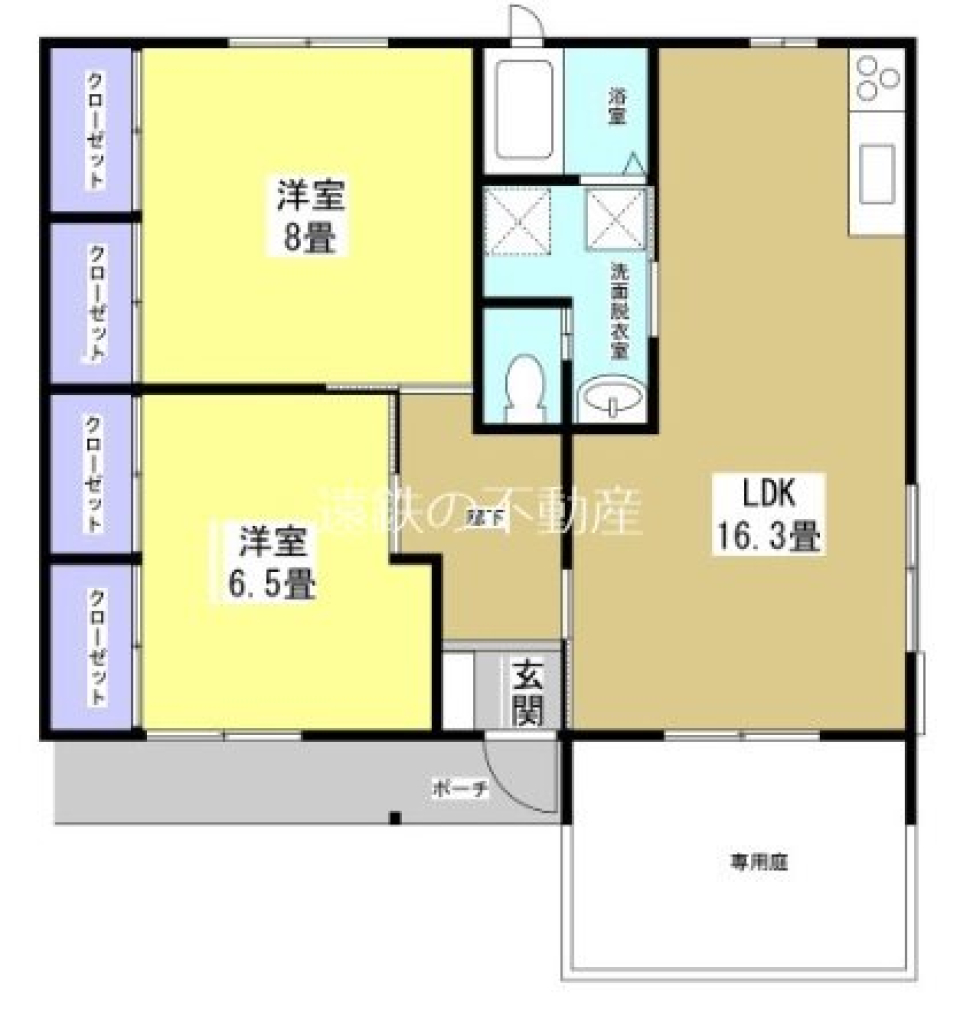 エステサロン始めませんか？［店舗可］の間取り図