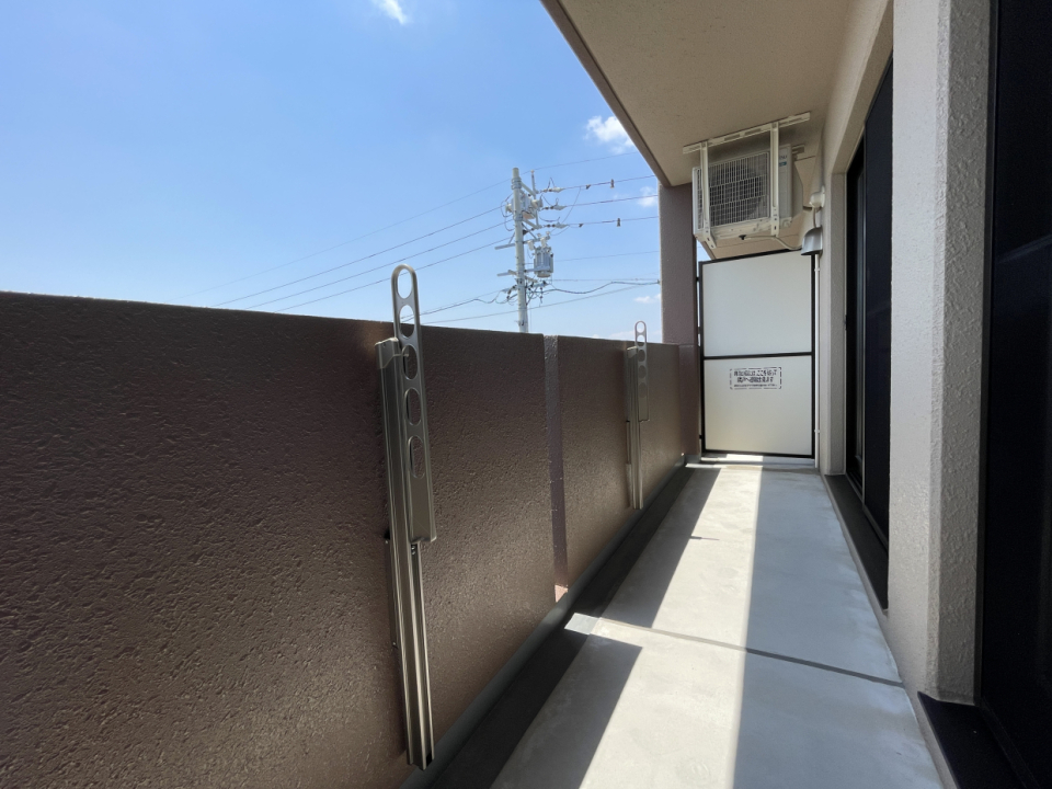 南面バルコニーはきもちがいいね