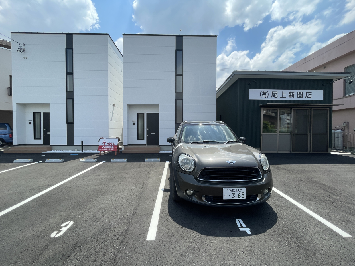 広くて停めやすい◎