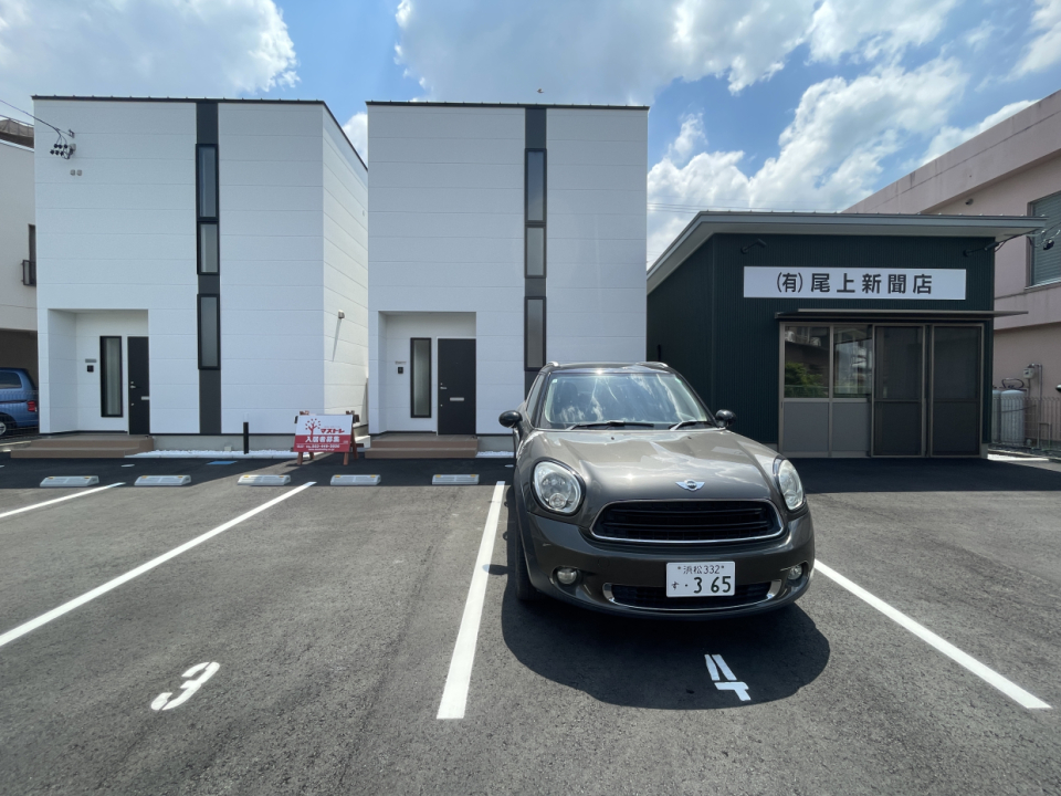 広くて停めやすい◎