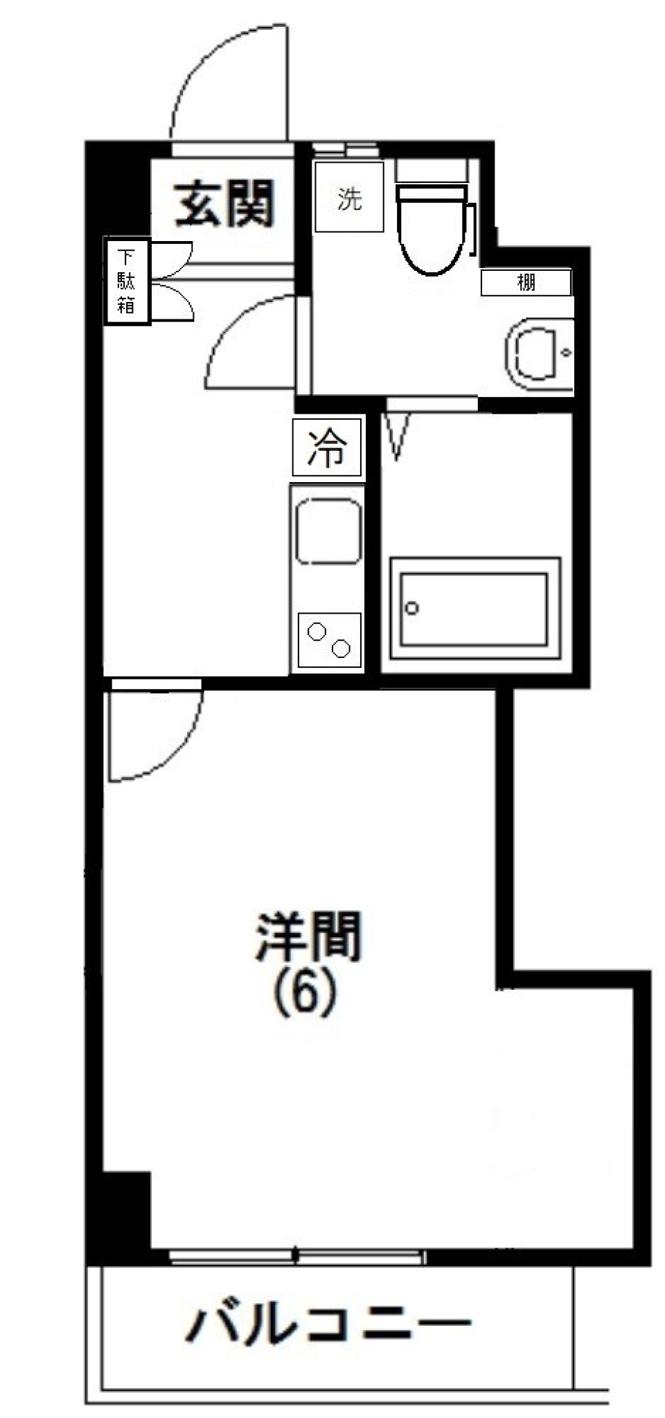 ななめ日和。の間取り図