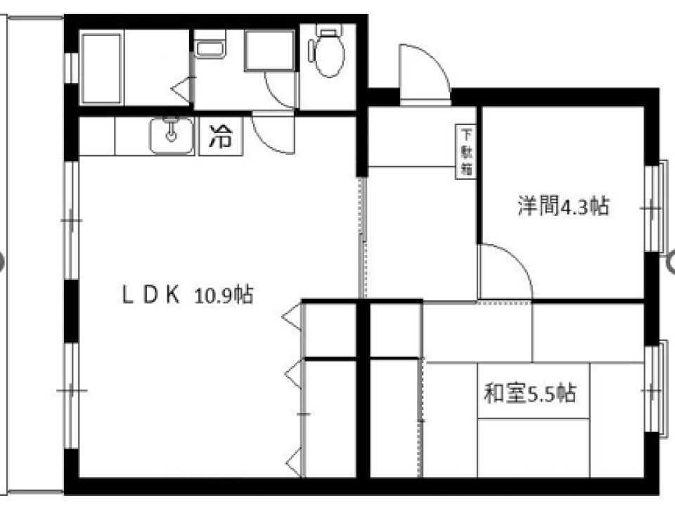 木漏れ日と、「夏」が流れるの間取り図