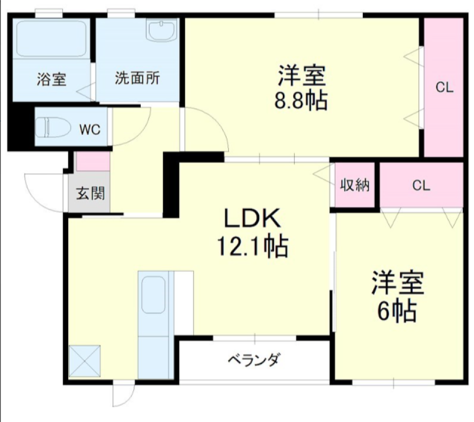 才色兼"美&rdquo;の間取り図