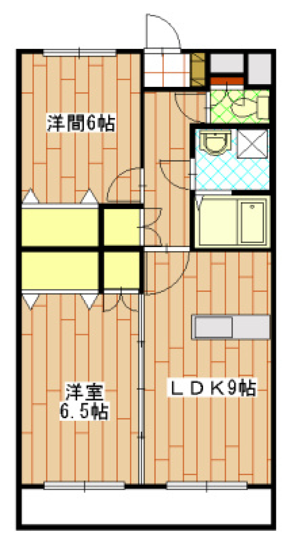 にらめっこの間取り図