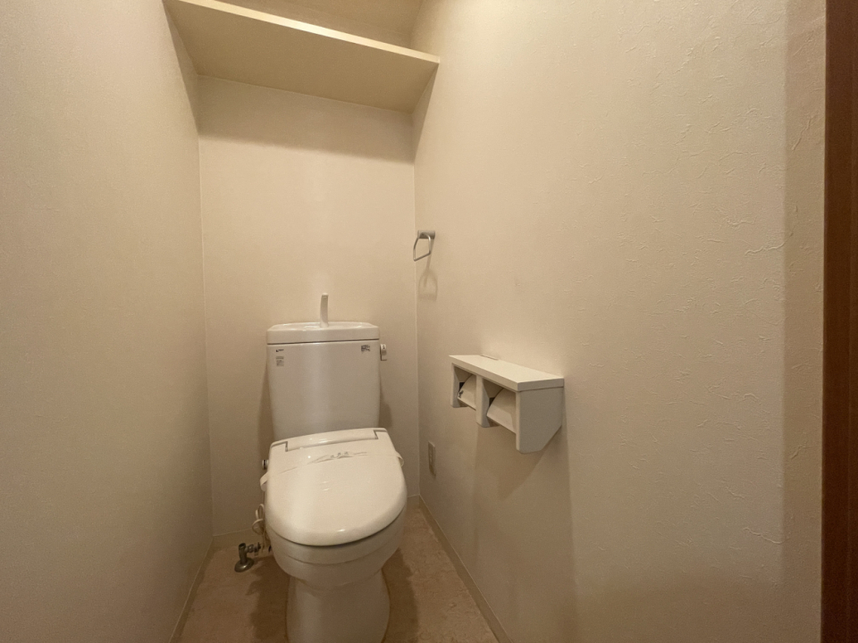 トイレットペーパーは2個いけちゃいますね