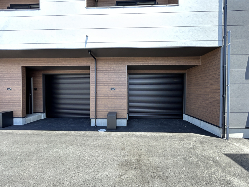 3部屋の並びです。