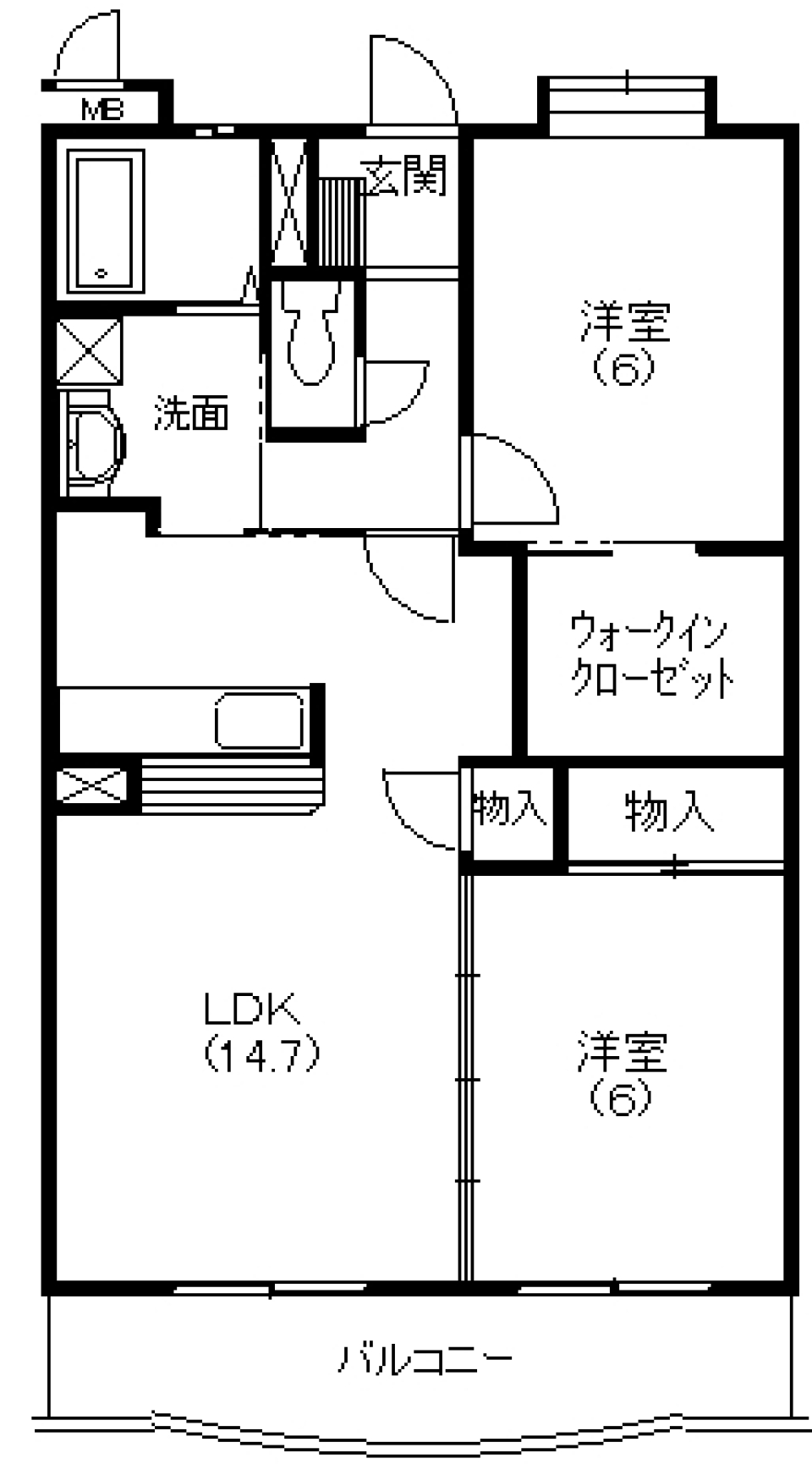 日常を柔らかにの間取り図