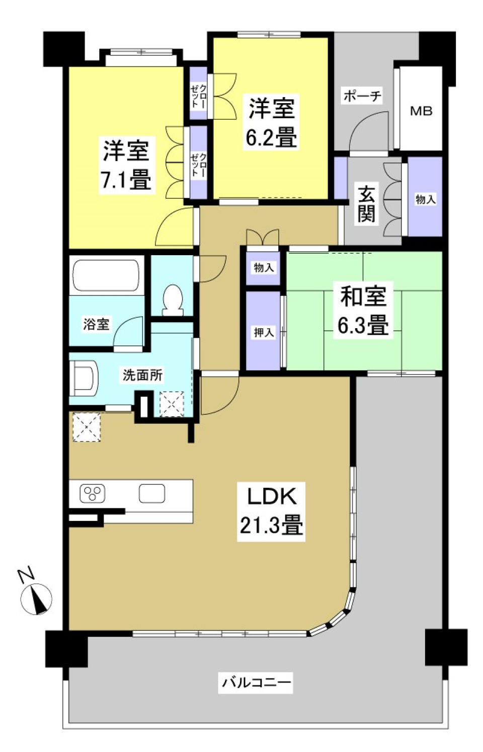 ここは展望台ですか&hellip;？？の間取り図