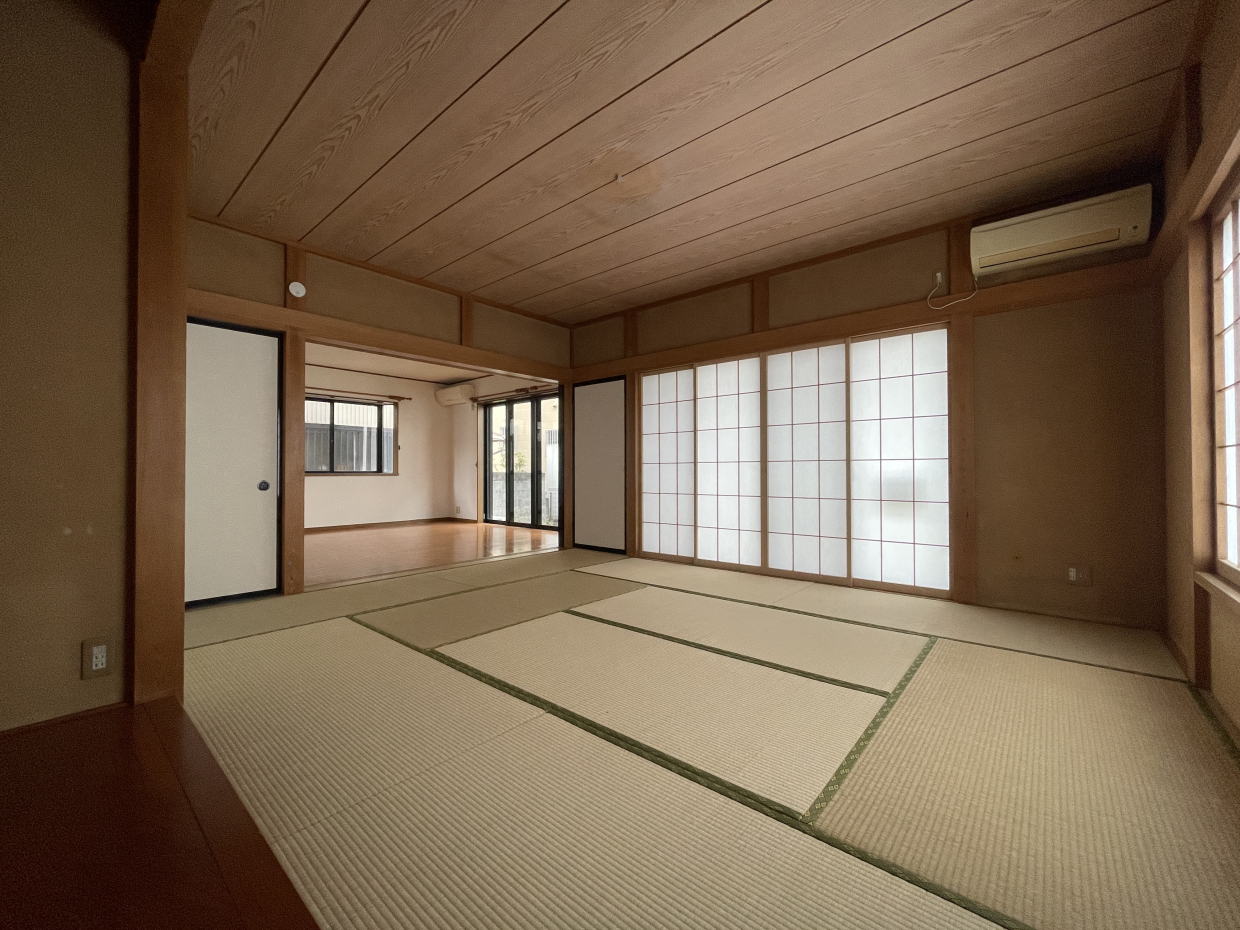 10帖もある和室はなんだかすごく様になる