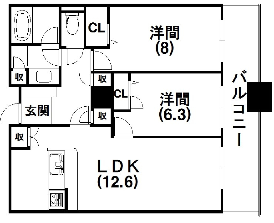 高層ビルから浜松の街並みを見下ろすの間取り図