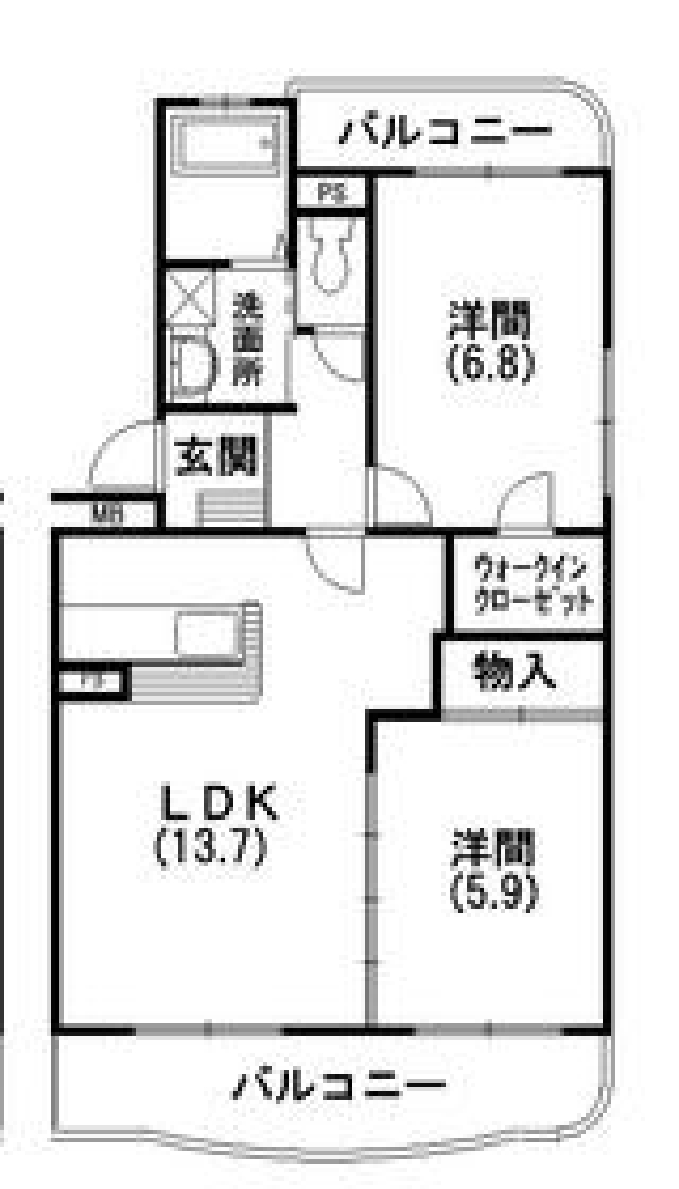 浜北の静かな日々。の間取り図