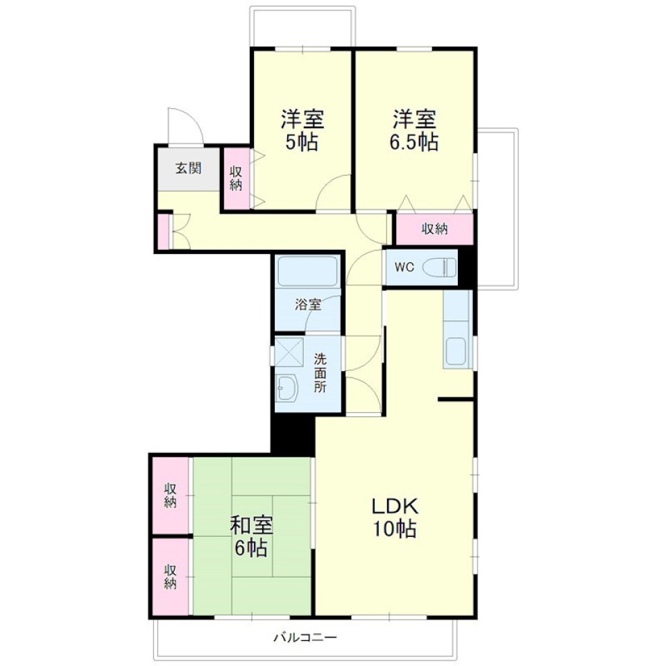 美しい木の中庭の間取り図