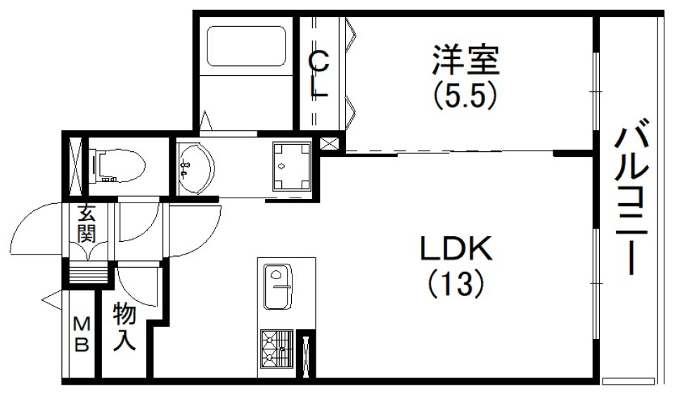 素足で過ごす、木のぬくもり。の間取り図