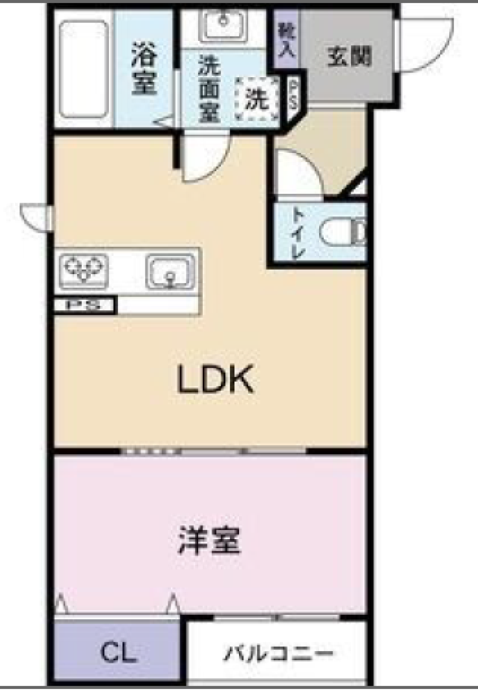 来た時よりも美しく。の間取り図