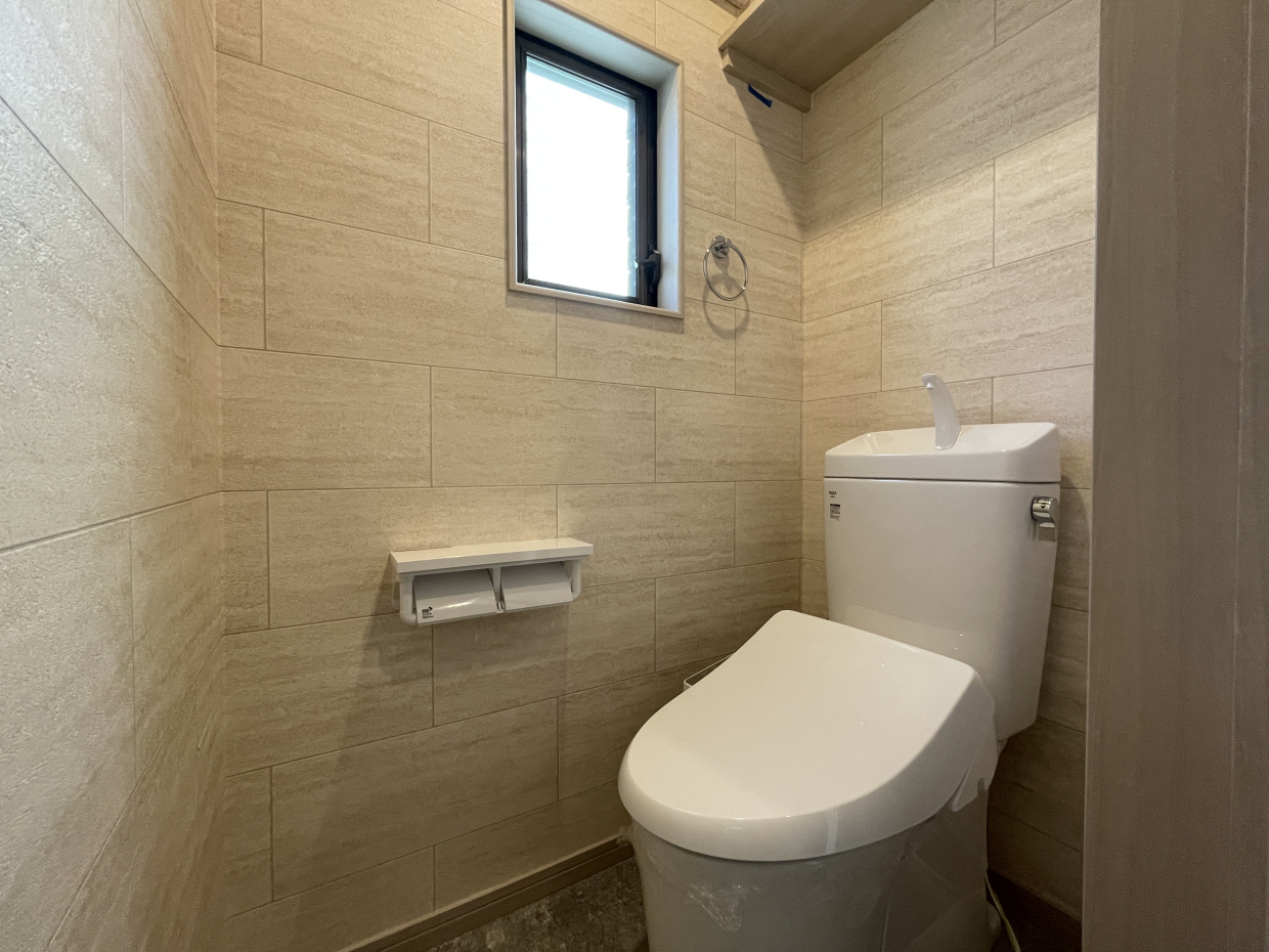 カフェにありそうなトイレです！