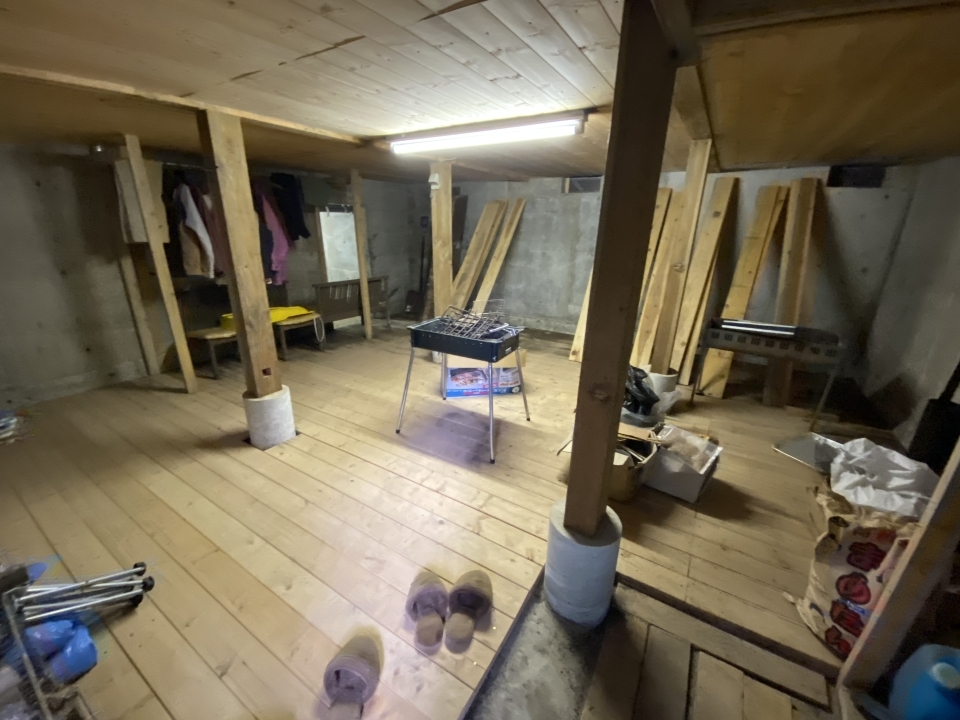 大容量の地下倉庫
