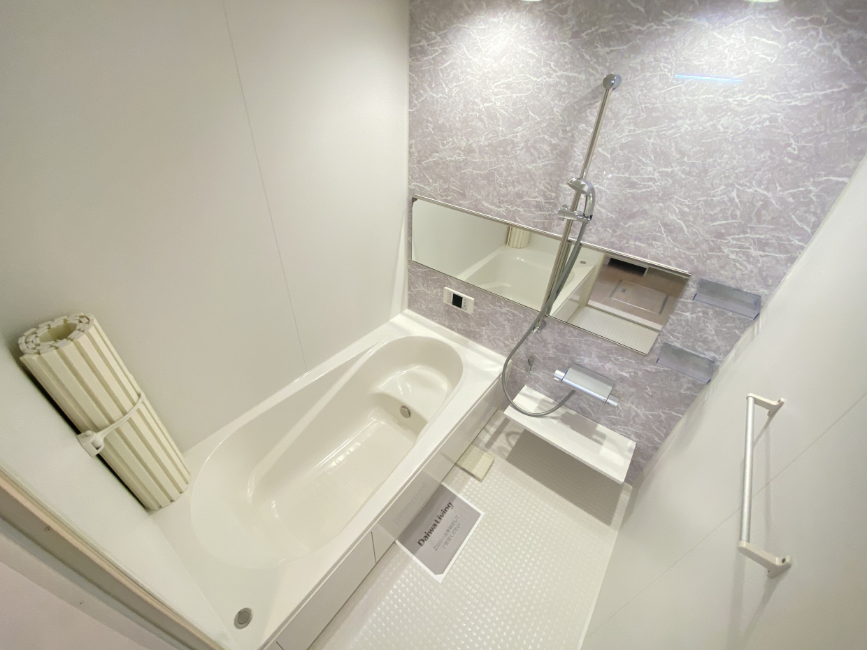 1坪のゆったりバスルーム