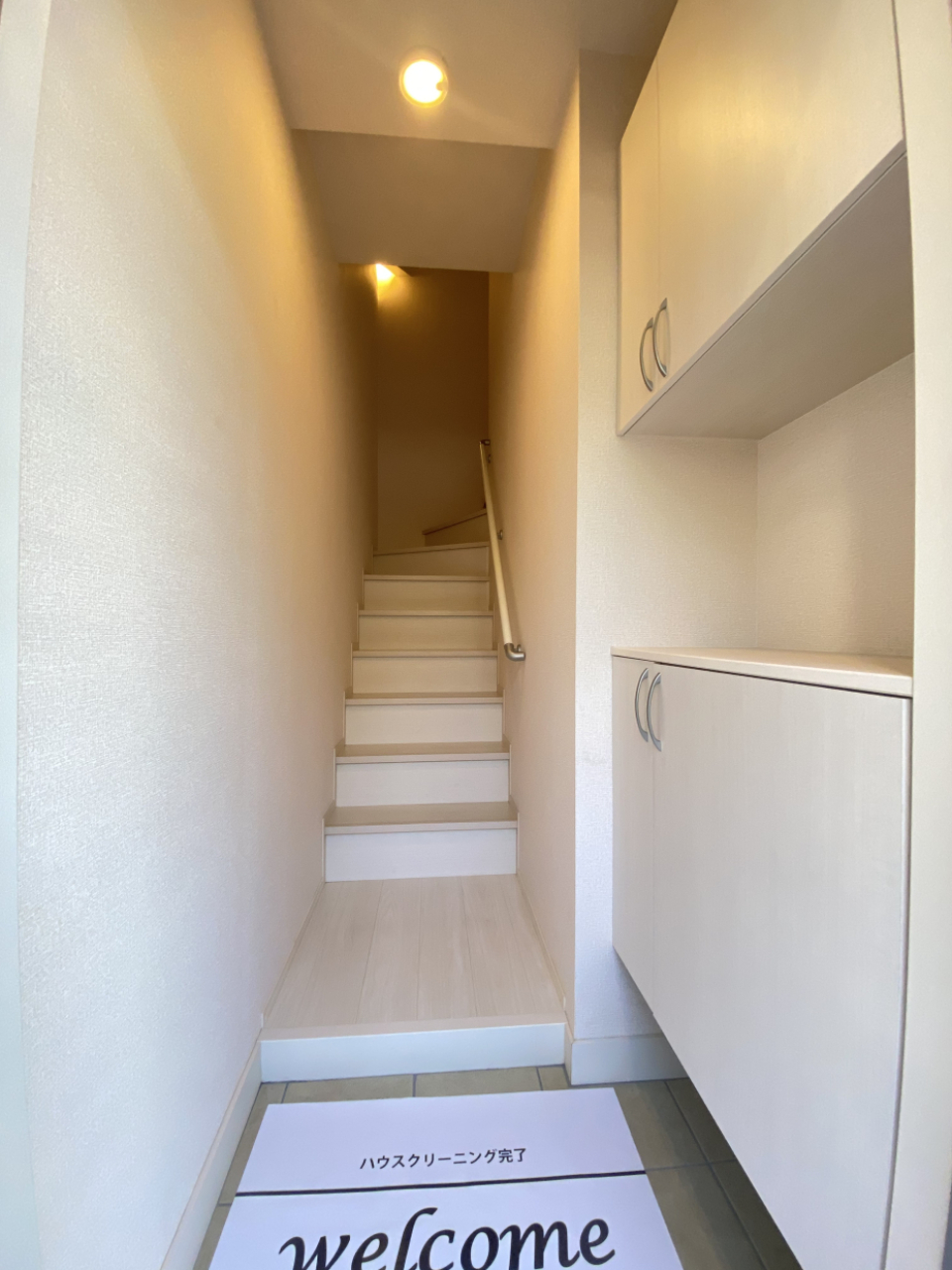 室内階段でプライベート感