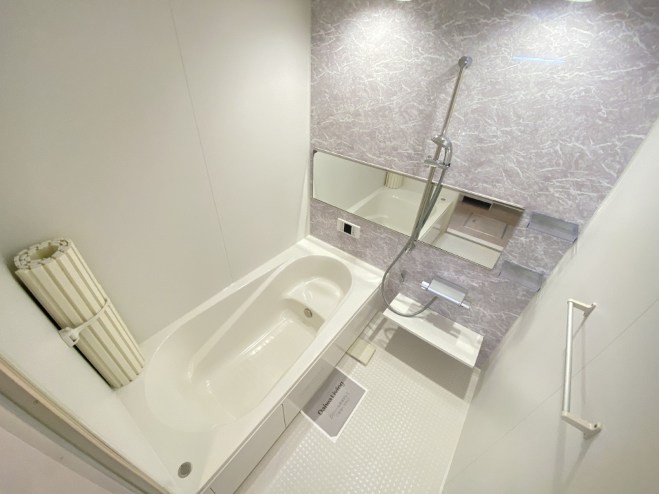 1坪のゆったりバスルーム