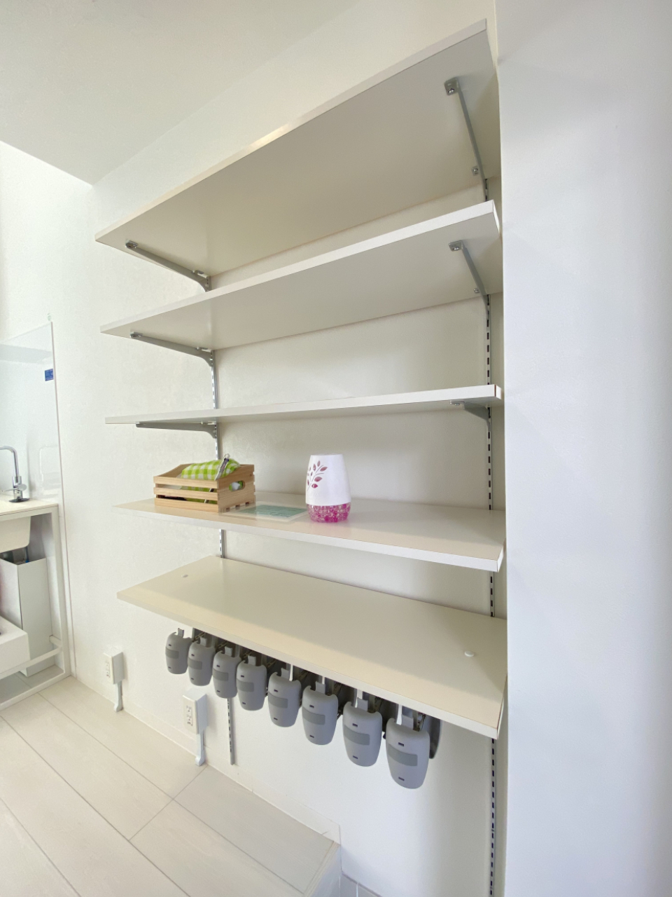 オープンなシューズボックス