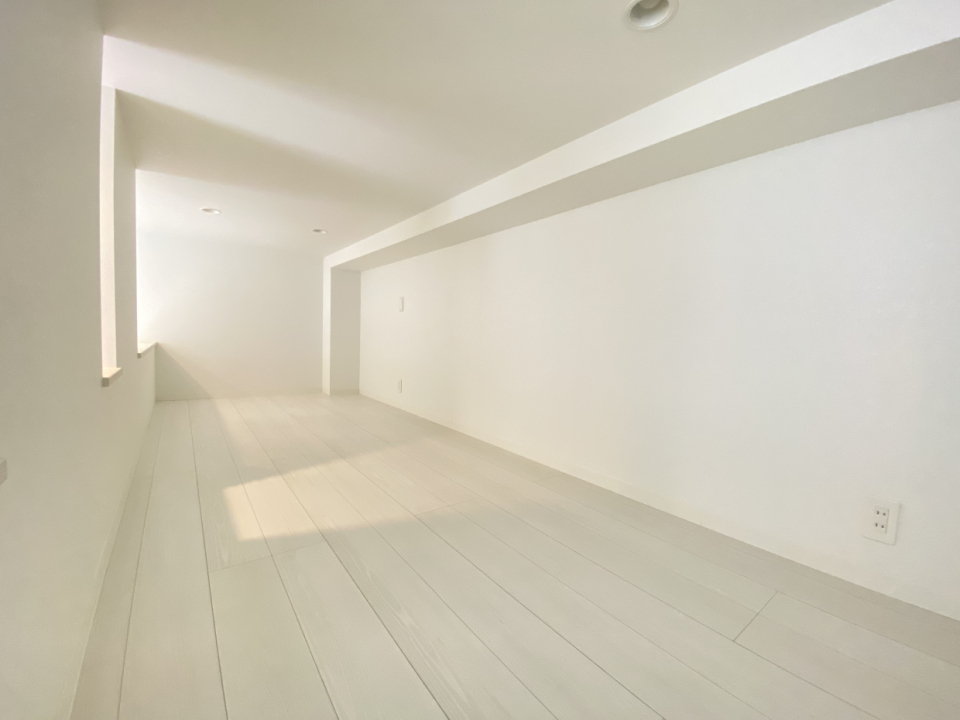 奥行きも高さもあるロフト