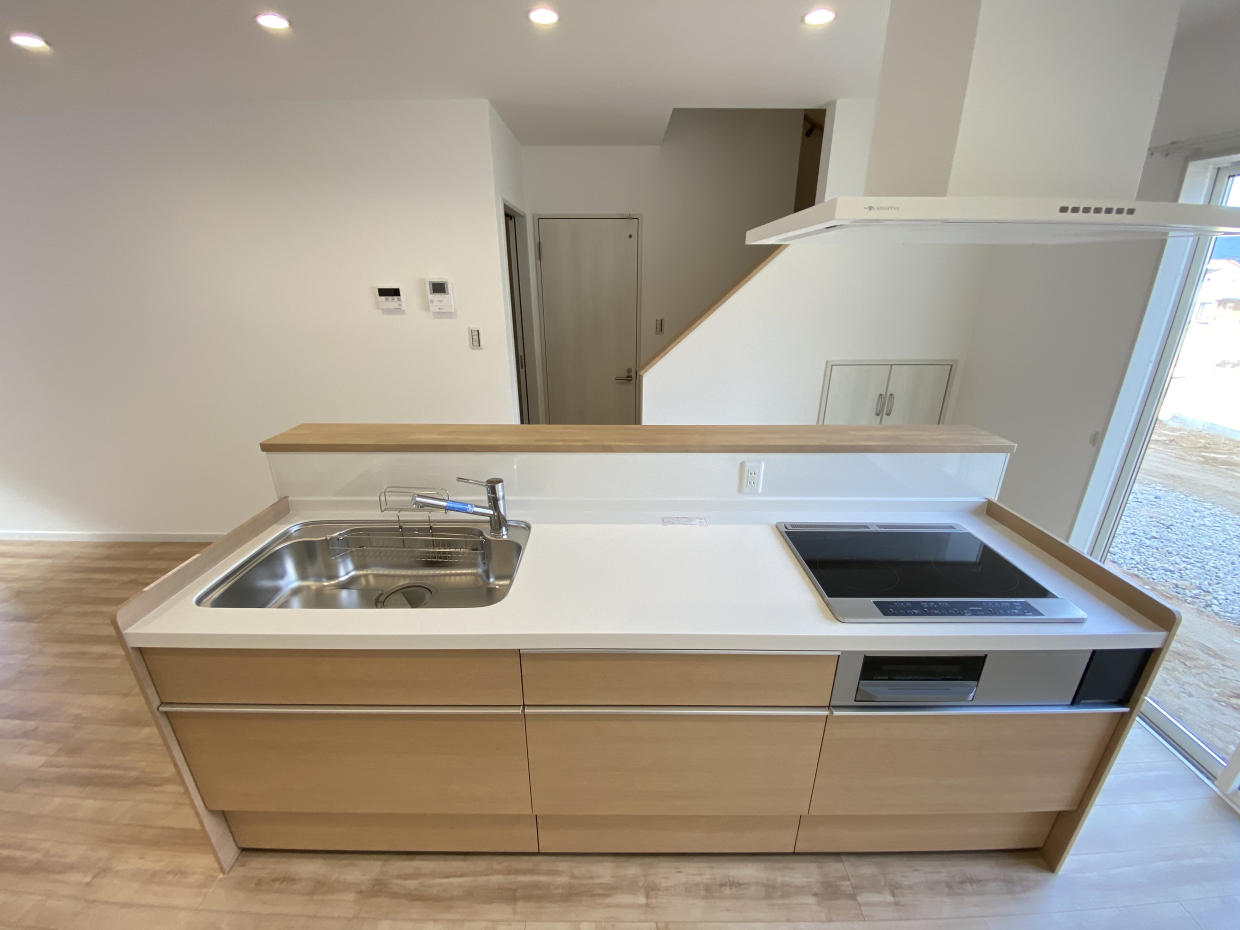 作業スペースの広いIH付