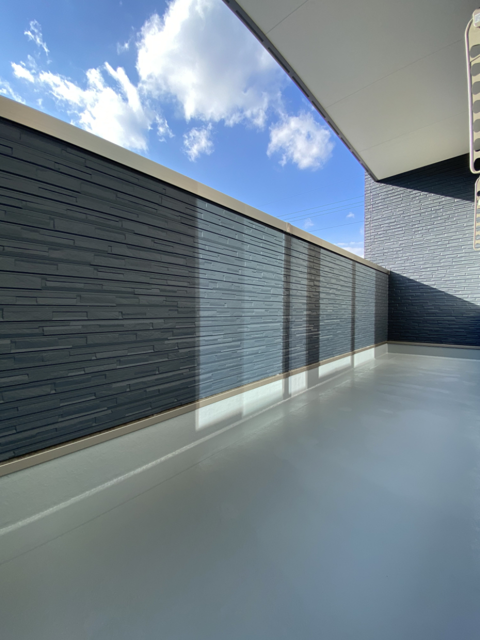 ゆったりバルコニー