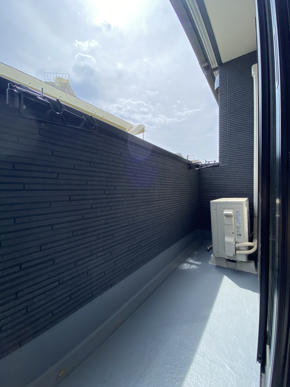 プライベートなバルコニー