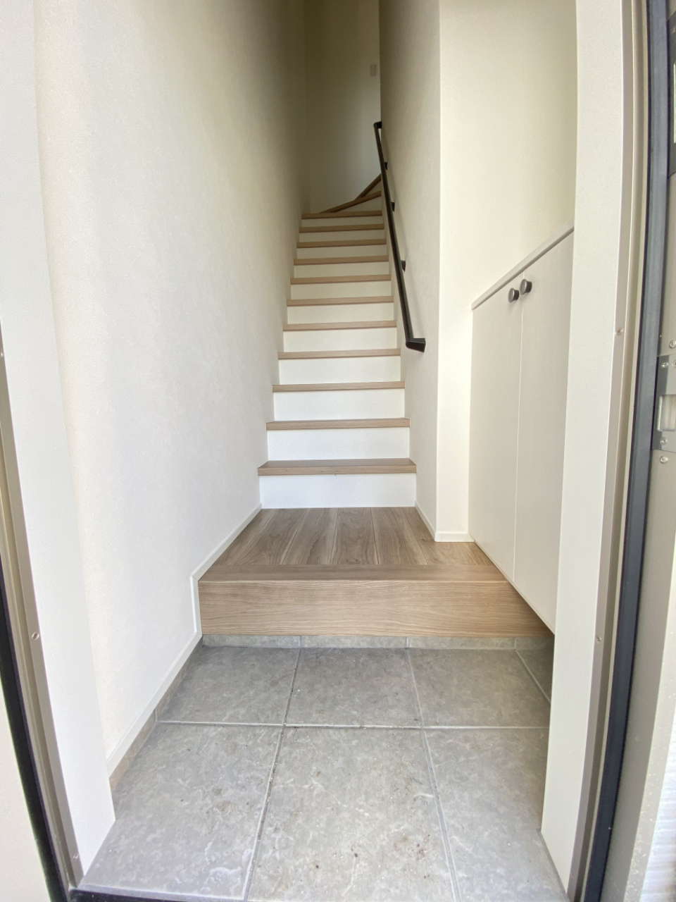 内階段でプライベート感